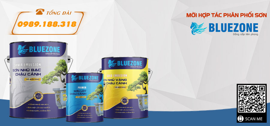 Mở đại lý sơn nước thương hiệu Bluezone