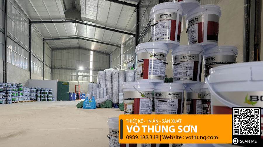 Gia công thùng sơn 20 lít giá rẻ